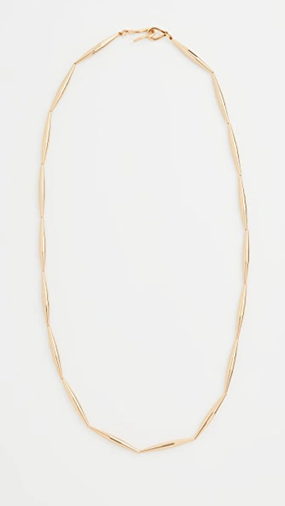 Shop Tohum Helia Long Necklace In Gold
