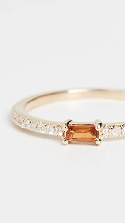 Shop My Story 14k The Julia Birthstone Ring - November In November - Citrine