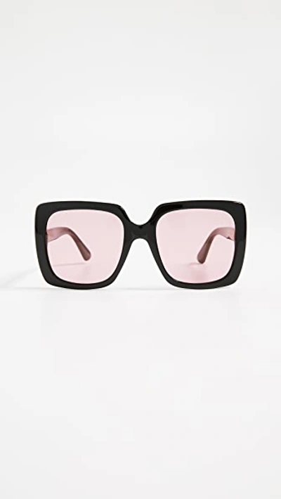 Acetate Square Sunglasses