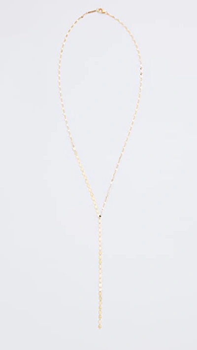 Shop Lana Jewelry 14k Lariat Necklace In Yellow Gold