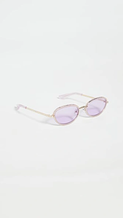 Shop Area Sunglasses In Lilac
