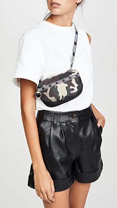 Shop Puma Gram Hip Bag In Camouflage