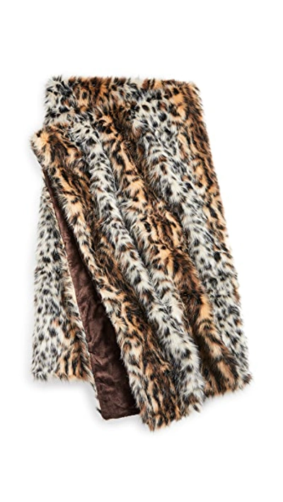 Shop Shopbop Home Shopbop @home Limited Edition Throw Blanket In Ocelot