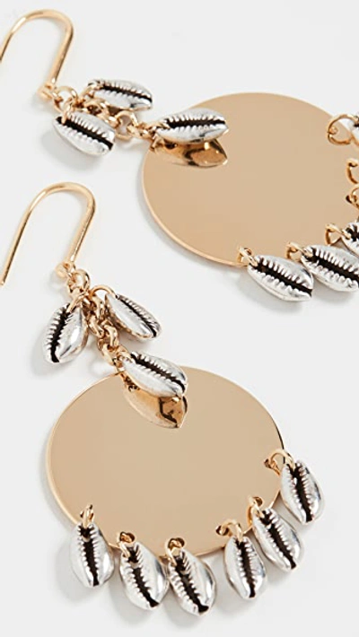 Shop Isabel Marant Amer Earrings In Silver