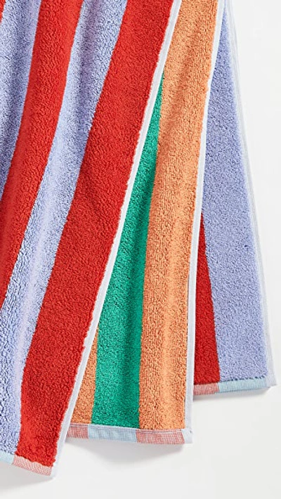 Shop Shopbop Home Dusen Dusen Bath Towel In Warm Stripe