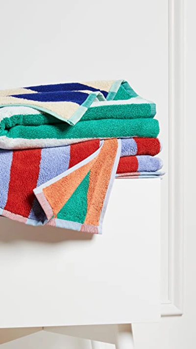 Shop Shopbop Home Dusen Dusen Bath Towel In Warm Stripe