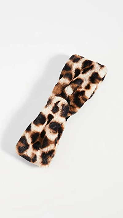 Shop Heurueh Fortune Teller Headband In Leopard