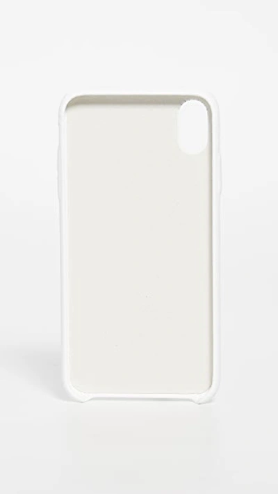 Shop Off-white Multi Logo Iphone Xs Max Case In White Multi
