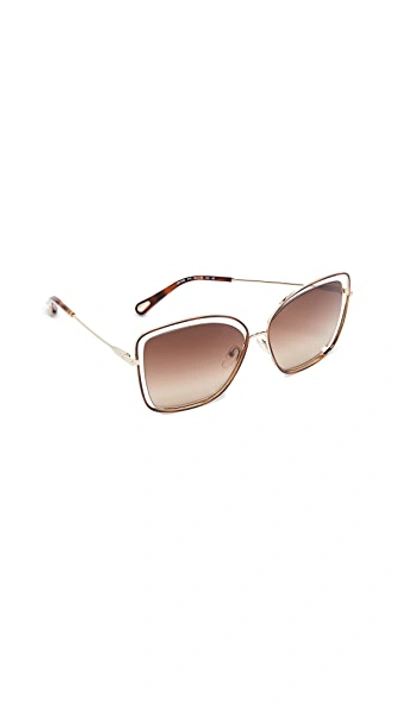 Poppy Cat Eye Sunglasses