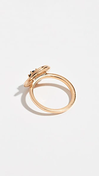 Shop Jennifer Zeuner Jewelry Amalfi Ring In Yellow Gold