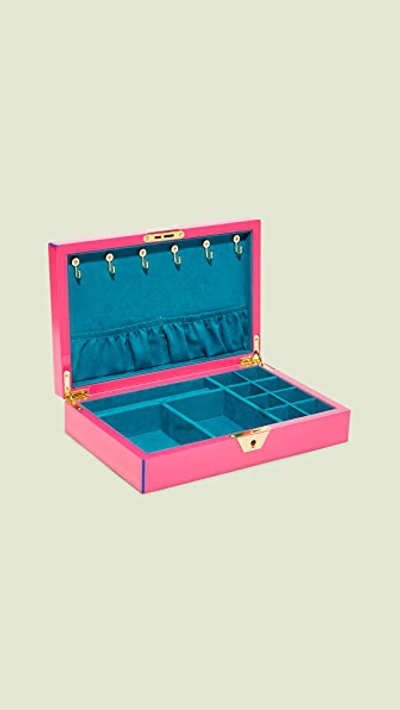 Shop Jonathan Adler Jewelry Box In Fuchsia