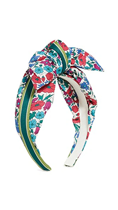 Shop Benoit Missolin Cindy Headband In Floral