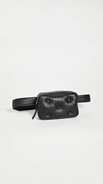 Shop Maison Margiela Belt Bag In Black