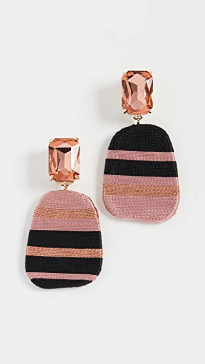 Shop Mary Jane Claverol Preston Earrings In Light Peach