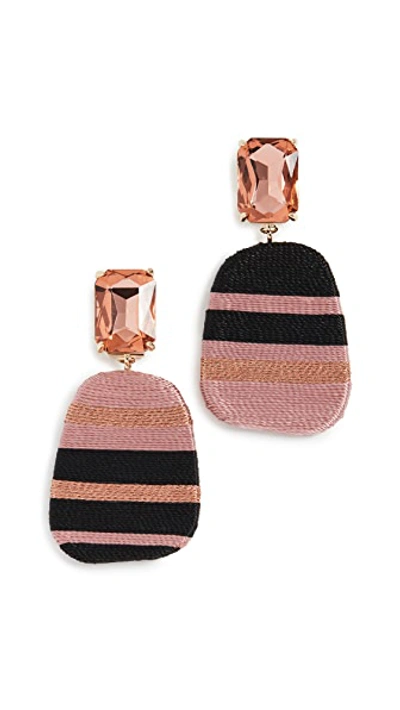 Shop Mary Jane Claverol Preston Earrings In Light Peach