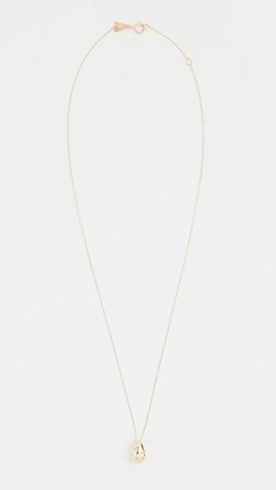 Shop Adina Reyter 14k Celestial Diamonds Pear Necklace In Yellow