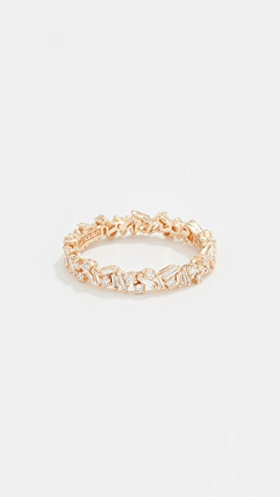 Shop Suzanne Kalan 18k Fireworks Gold Eternity Band Ring In Yellow Gold