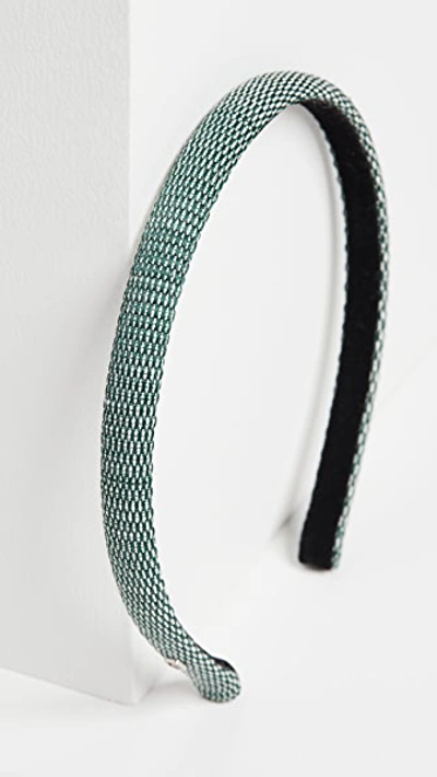 Shop Alexandre De Paris Green Headband
