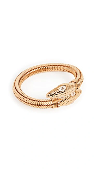 Gas Bijoux Cobra Bracelet In Yellow Gold | ModeSens