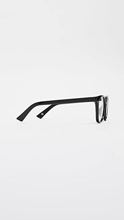 Shop The Book Club Blue Light 12 Hungry Bens Glasses In Marker Black