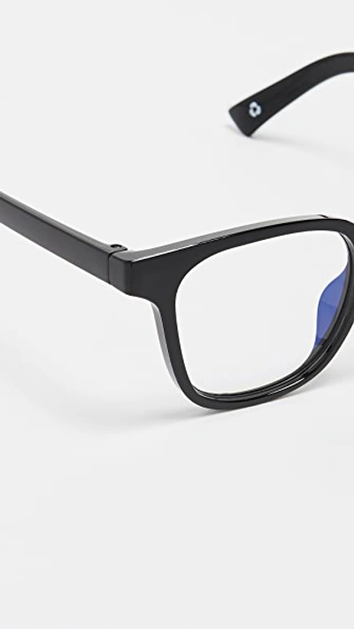 Shop The Book Club Blue Light 12 Hungry Bens Glasses In Marker Black