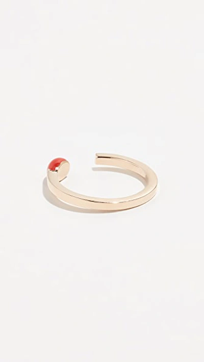 Shop Alison Lou 14k Match Stick Ring In Tomato