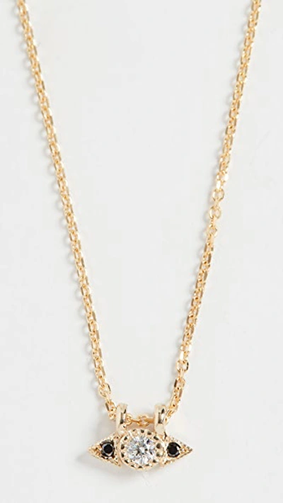Shop Jennie Kwon Designs 14k Diamond Spear Necklace In Yellow Gold