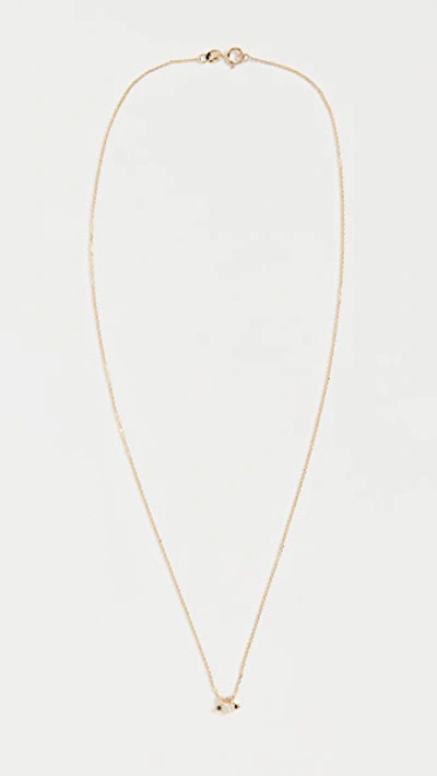 Shop Jennie Kwon Designs 14k Diamond Spear Necklace In Yellow Gold
