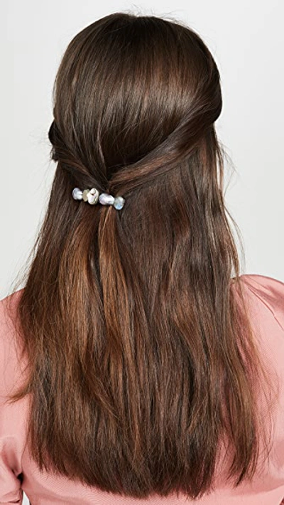 Shop Chan Luu Peacock Pearl Mix Barrette In Pck Prl Mix