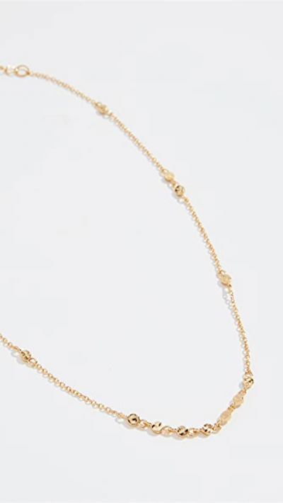 Shop Gorjana Chloe Mini Choker Necklace In Yellow Gold