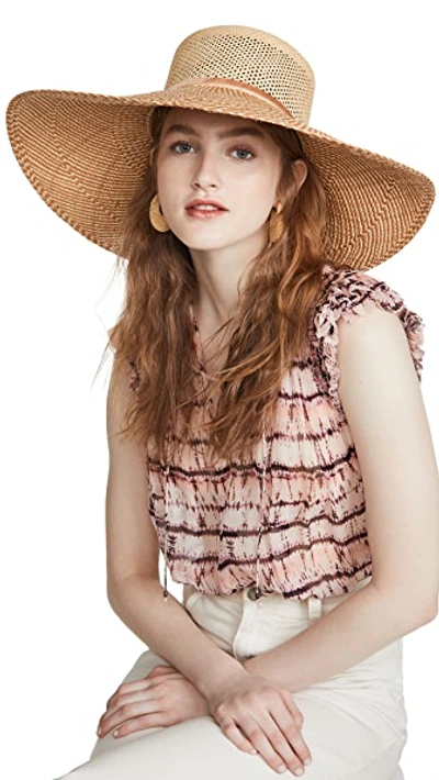 Shop Freya The Magnolia Hat In Butterscotch/sand