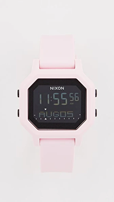 Shop Nixon The Siren 38mm Watch In Pale Pink