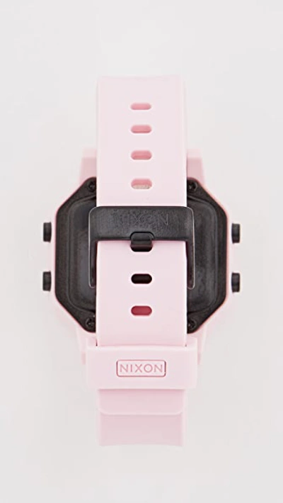 Shop Nixon The Siren 38mm Watch In Pale Pink