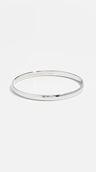 Shop Kate Spade Find The Silver Lining Idiom Bangle