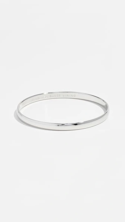 Shop Kate Spade Find The Silver Lining Idiom Bangle