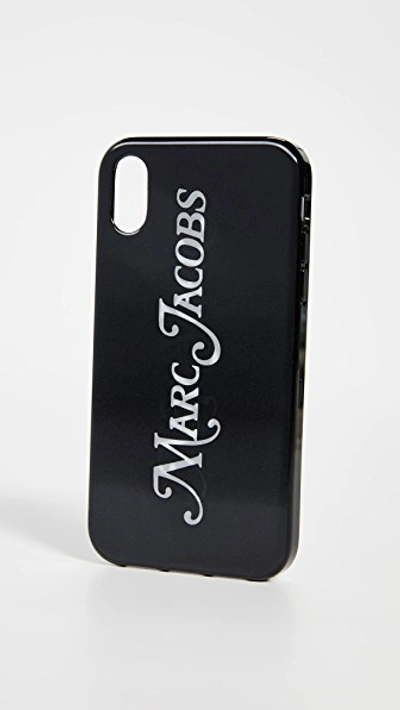 Shop Marc Jacobs Iphone Xr Case In Black