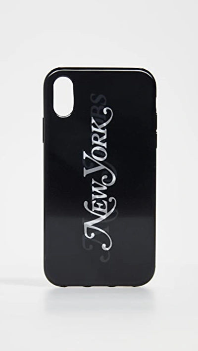 Shop Marc Jacobs Iphone Xr Case In Black