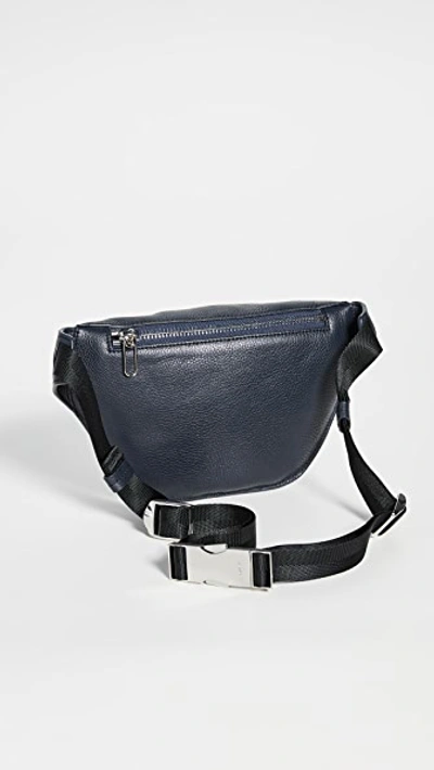 Shop Kenzo Kontrast Bum Bag In Navy Blue