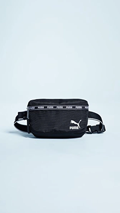 Shop Puma Gram Hip Sack In Black