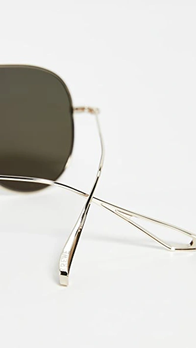 Shop Krewe Marconi Sunglasses In 12k Titanium