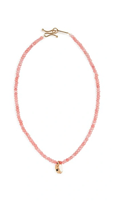 Shop Isabel Marant Imani Necklace In Pink