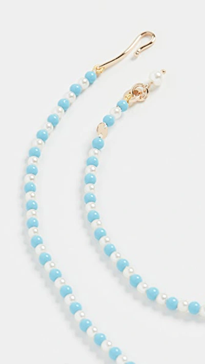 Shop Roxanne Assoulin Little Darling Necklace In Turquoise