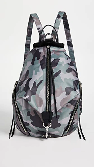Shop Rebecca Minkoff Nylon Julian Backpack In Camo Print
