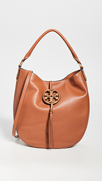 tory burch miller metal slouchy hobo bag