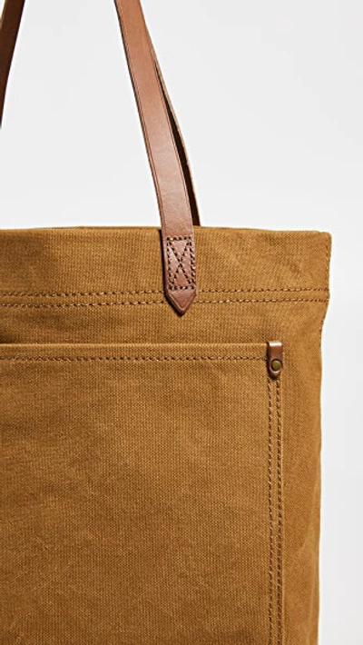 MADEWELL THE CANVAS MEDIUM TRANSPORT TOTE MADEW42775
