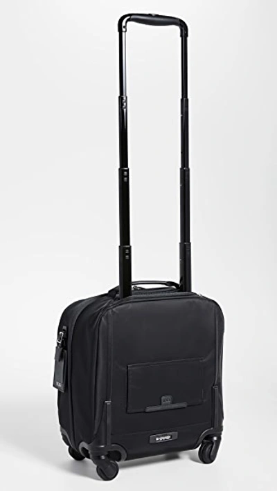 Shop Tumi Voyageur Osona Compact Carry On Suitcase In Black/silver