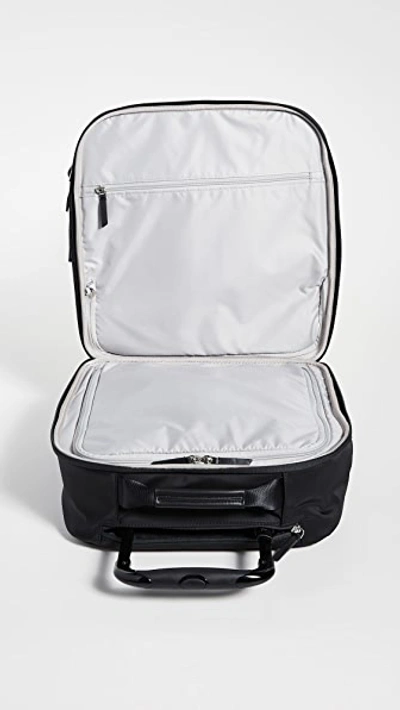 Shop Tumi Voyageur Osona Compact Carry On Suitcase In Black/silver