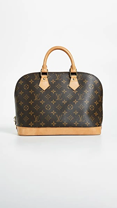 Pre-owned Louis Vuitton Monogram Alma Bag In Lv Print