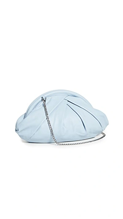 Shop Nunoo Saki Clutch In Light Blue