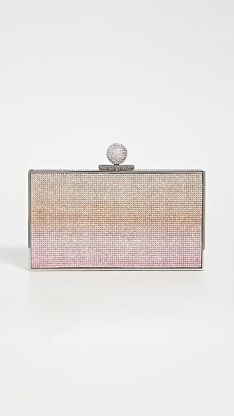 ombre clutch bag